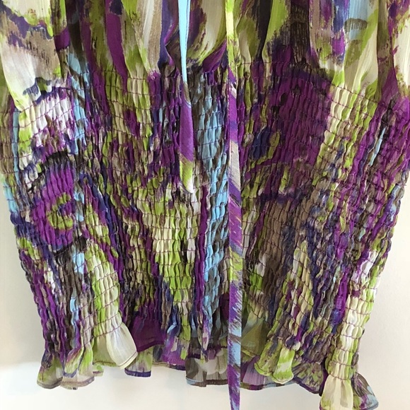 Forever 21 chiffon top size medium - Picture 3 of 4